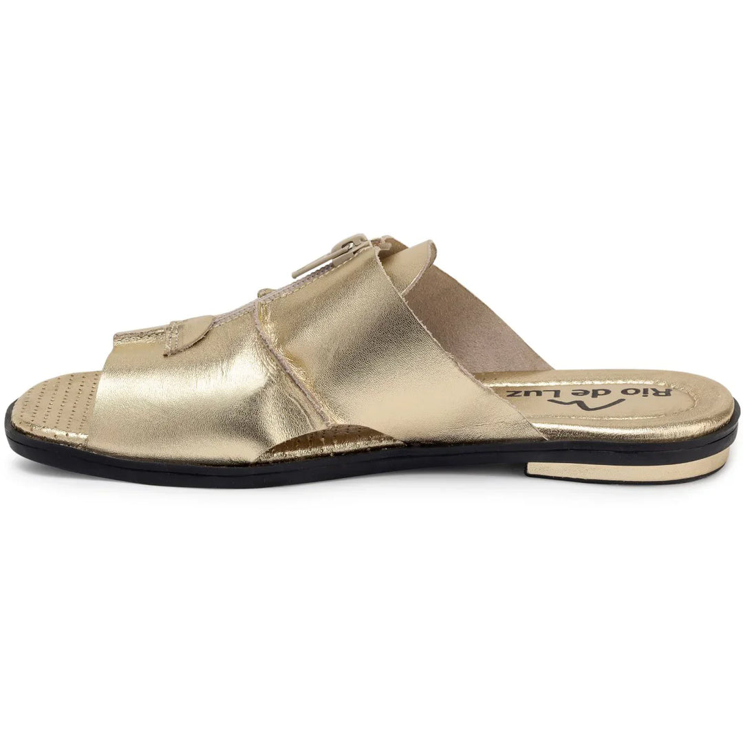 Sandália Parati - Couro Ouro