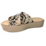 Carregue a imagem no visualizador da Galeria, Sandália FlatForm de Couro Rio de Luz - 1008