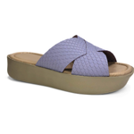 Carregue a imagem no visualizador da Galeria, Sandália FlatForm de Couro Rio de Luz - 1008