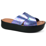 Carregue a imagem no visualizador da Galeria, Sandália FlatForm de Couro Rio de Luz - 1008