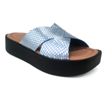 Carregue a imagem no visualizador da Galeria, Sandália FlatForm de Couro Rio de Luz - 1008