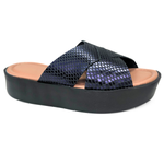 Carregue a imagem no visualizador da Galeria, Sandália FlatForm de Couro Rio de Luz - 1008