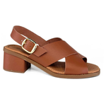 Carregue a imagem no visualizador da Galeria, Sandália de Couro Rio de Luz- 8102