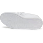 Carregue a imagem no visualizador da Galeria, Tênis slip on feminino em couro legítimo dourado com textura trançada e sola branca da marca Rio de Luz.