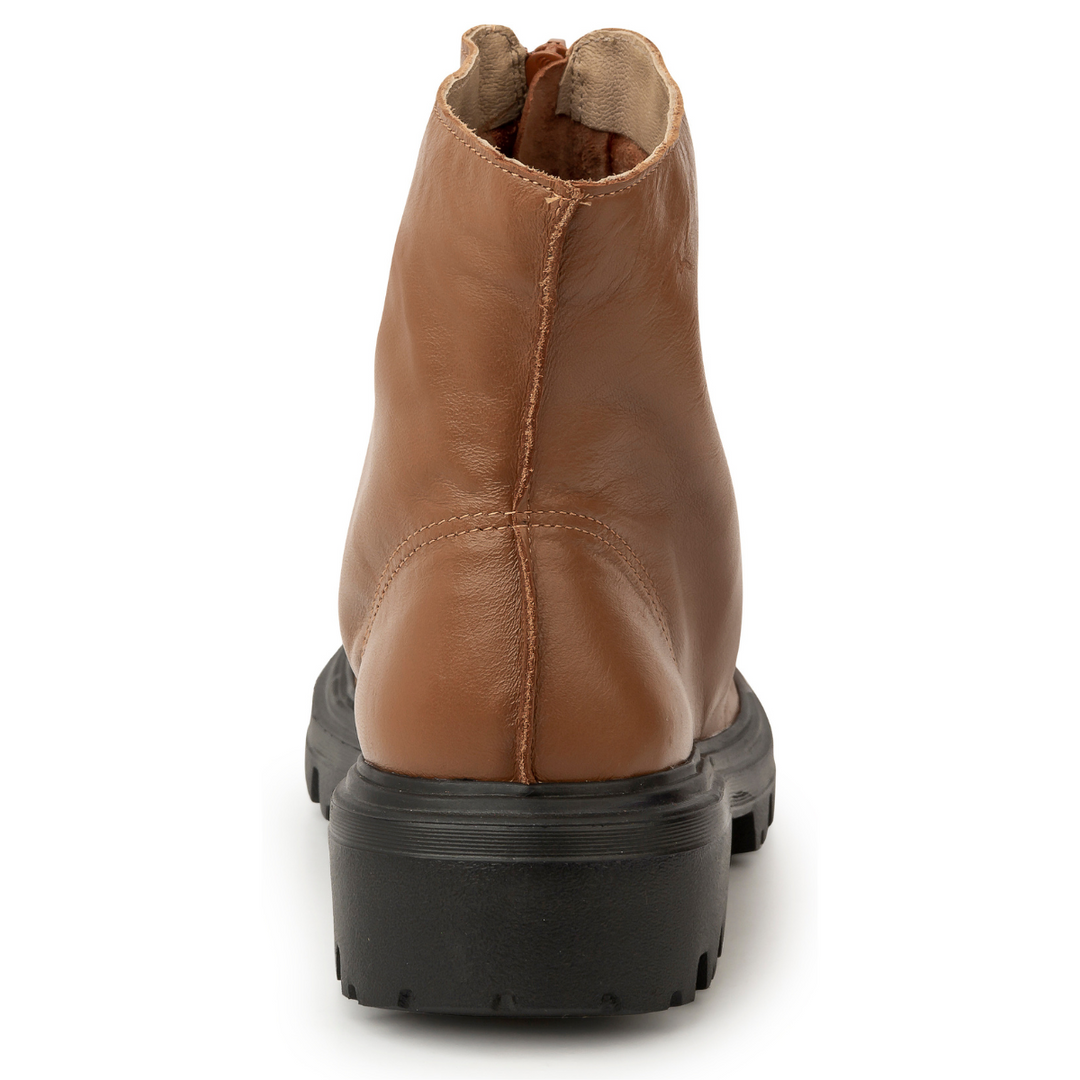 Bota Amy - Couro Conhaque