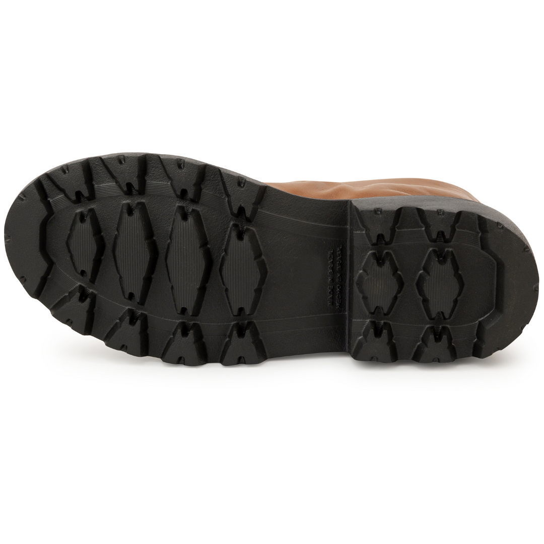 Bota Amy - Couro Conhaque
