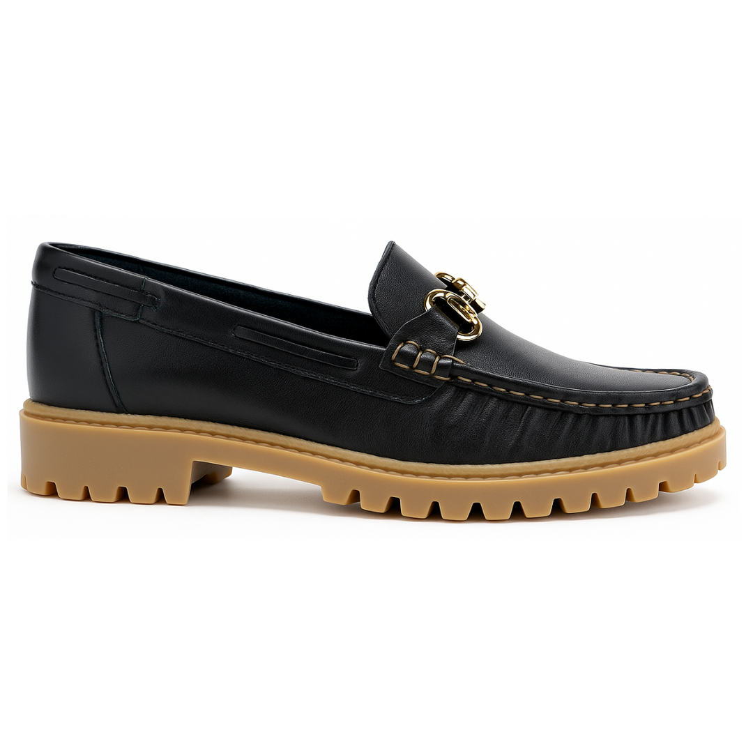 Mocassim de Couro Rio de luz - 4506