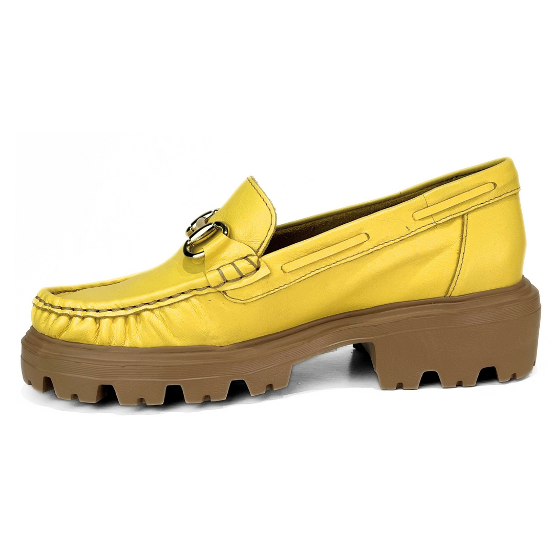 Mocassim Amy - Couro Damasco