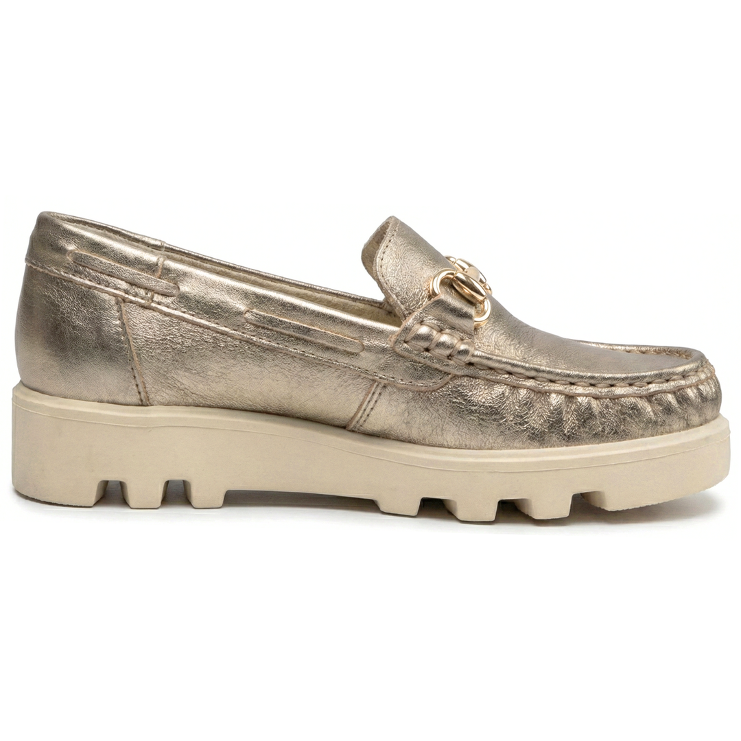 Mocassim de Couro Rio de Luz- 950