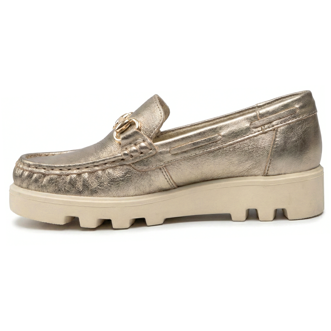 Mocassim de Couro Rio de Luz- 950