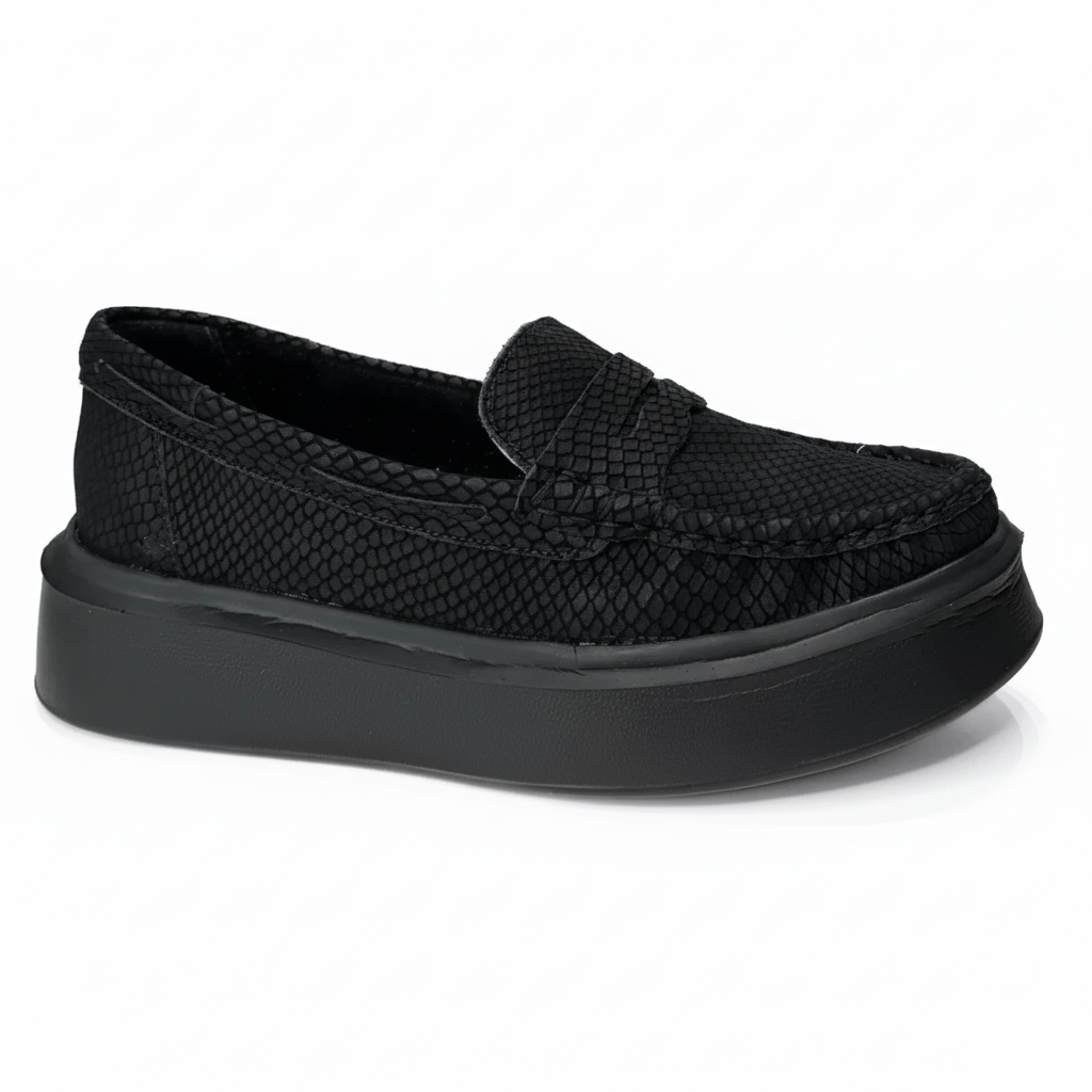 Mocassim de Couro Rio de  Luz- 705