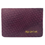 Carregue a imagem no visualizador da Galeria, Porta-Cartão de Couro Rio de Luz
