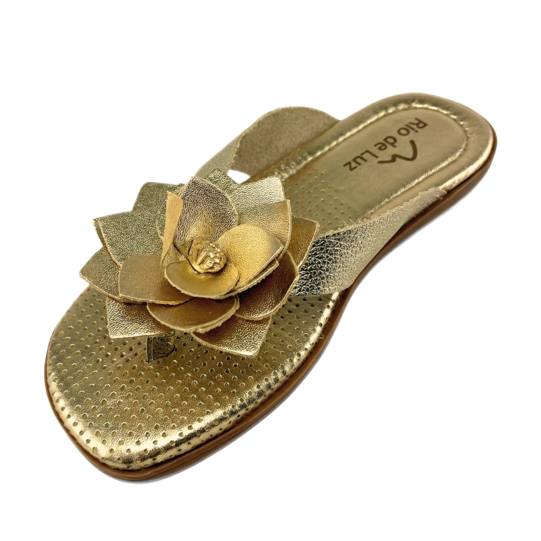 Sandália de Couro Rio de Luz - 2026