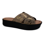 Carregue a imagem no visualizador da Galeria, Sandália FlatForm de Couro Rio de Luz - 1008
