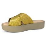 Carregue a imagem no visualizador da Galeria, Sandália FlatForm de Couro Rio de Luz - 1008
