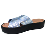 Carregue a imagem no visualizador da Galeria, Sandália FlatForm de Couro Rio de Luz - 1008
