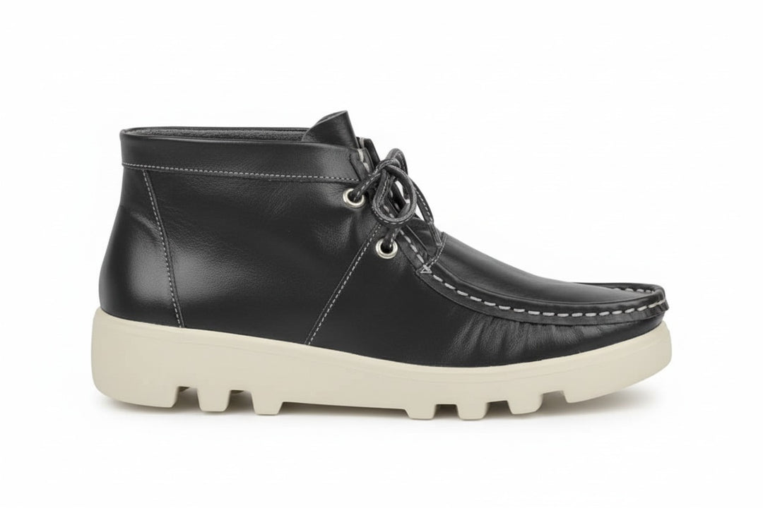 Bota de Couro Rio de Luz - 907 sola Creme