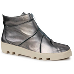 Carregue a imagem no visualizador da Galeria, Bota New york - Couro Metalizado Pewter
