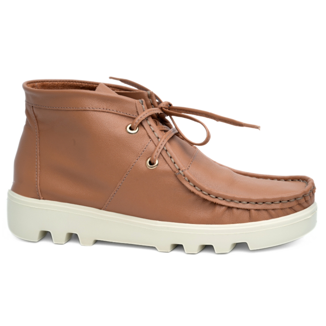 Bota New York - Couro Conhaque
