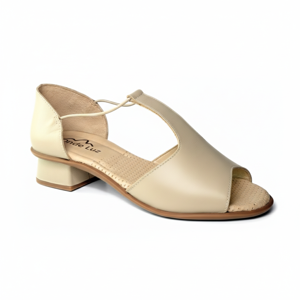 Sandália de Couro Rio de Luz - 8098