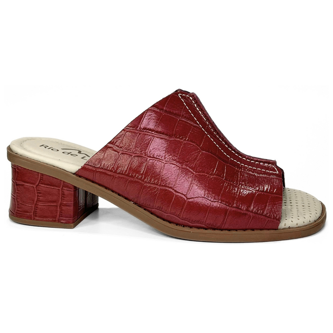 Sandália de Couro Rio de Luz - 8009