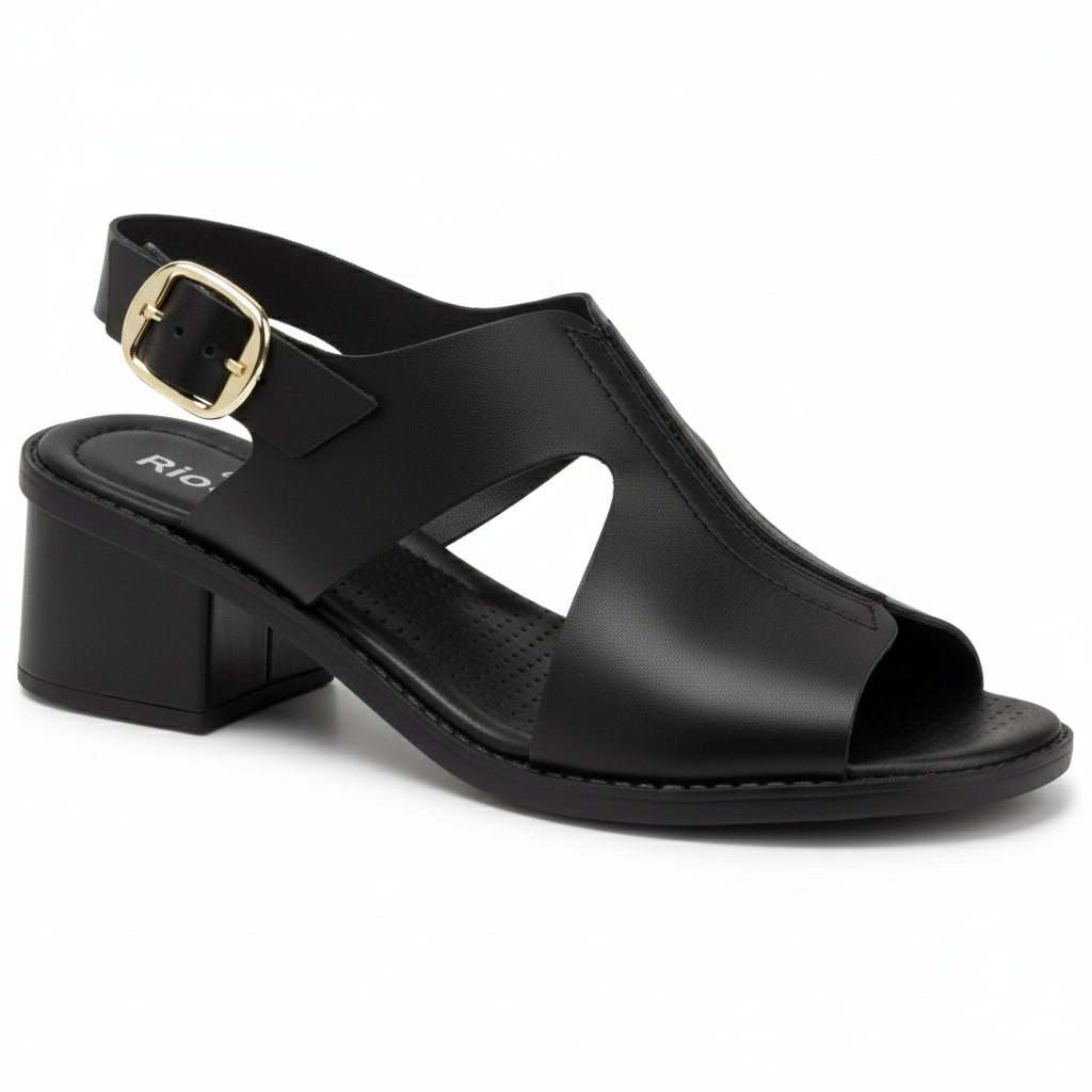 Sandália de Couro Rio de Luz - 8108