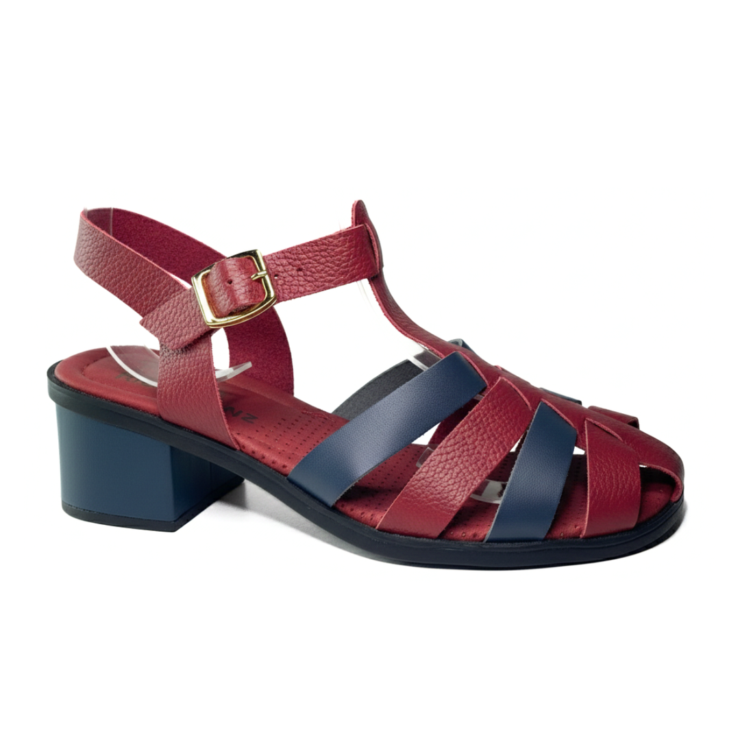 Sandália de Couro Rio de Luz - 8117