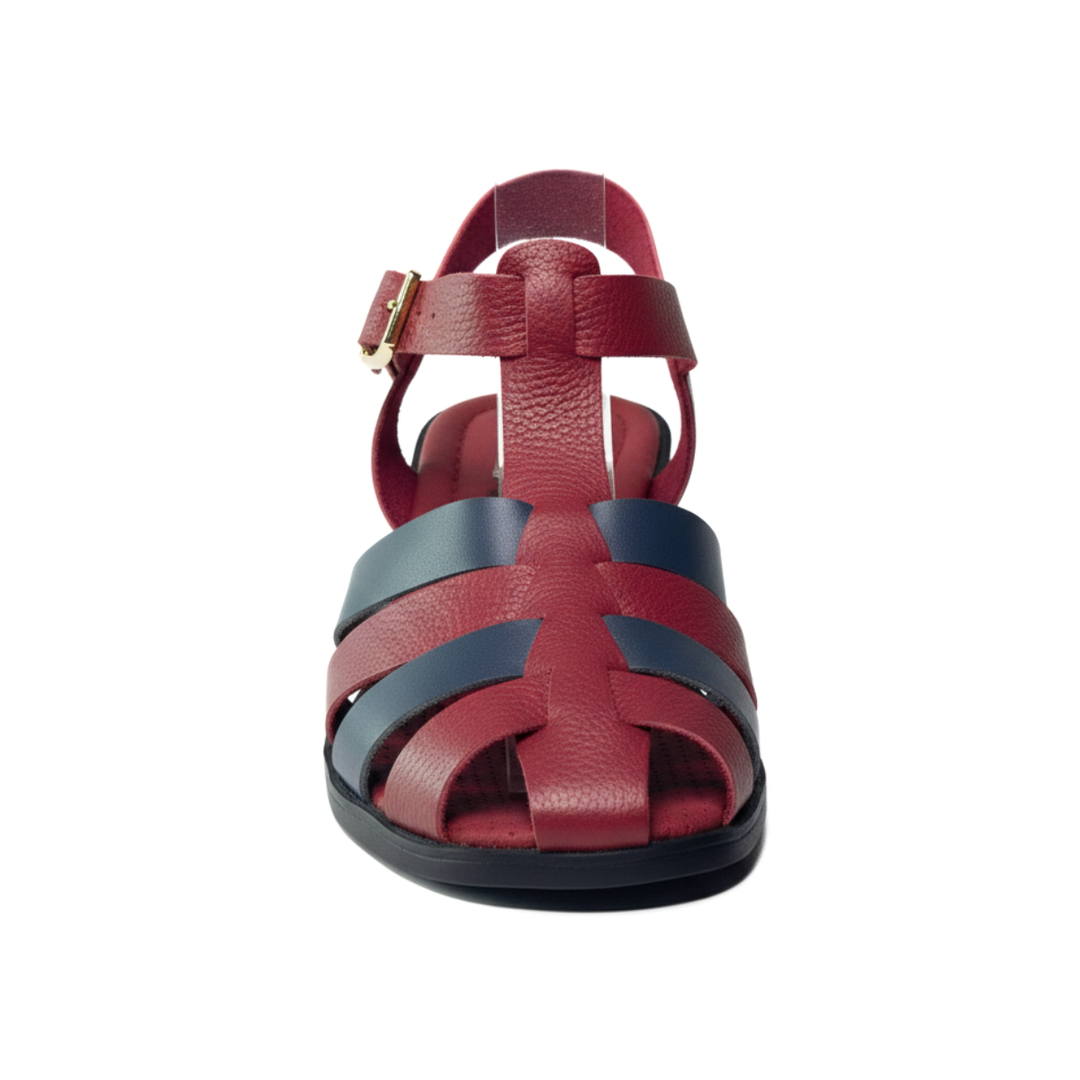 Sandália de Couro Rio de Luz - 8117