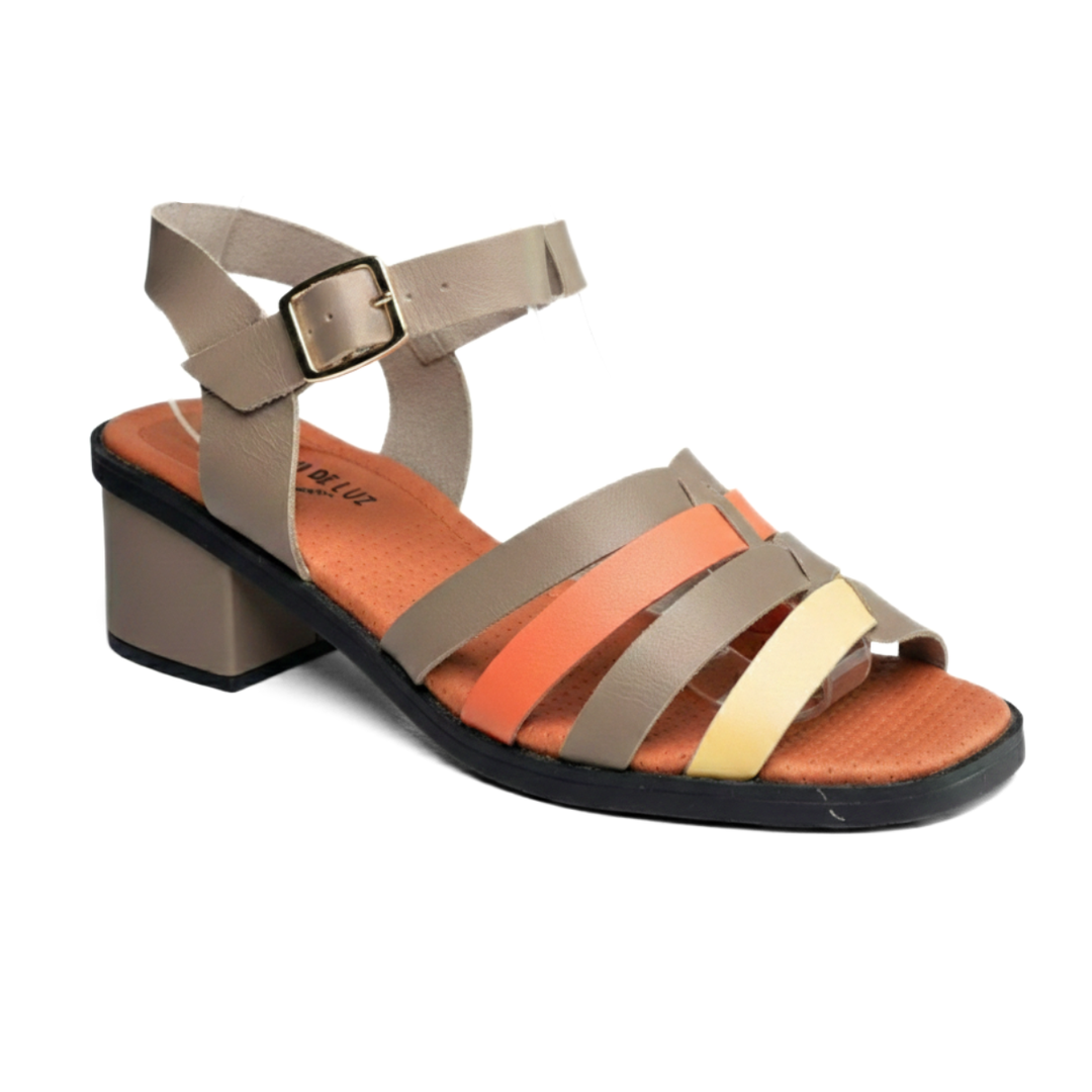 Sandália de Couro Rio de Luz - 8103