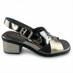 Carregue a imagem no visualizador da Galeria, Sandália de Couro Rio de Luz - 8131
