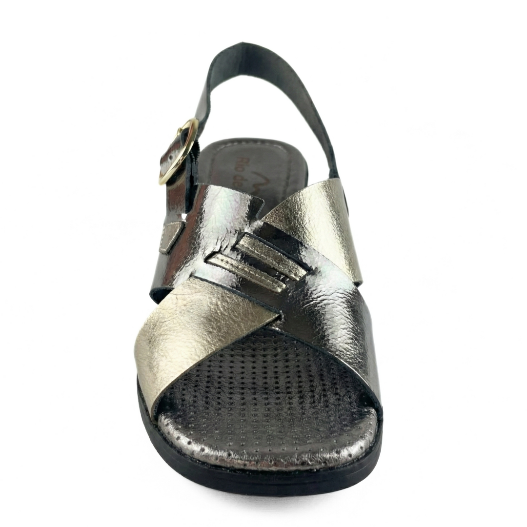 Sandália de Couro Rio de Luz - 8131