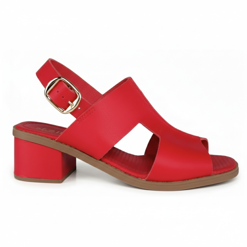 Sandália de Couro Rio de Luz- 8140