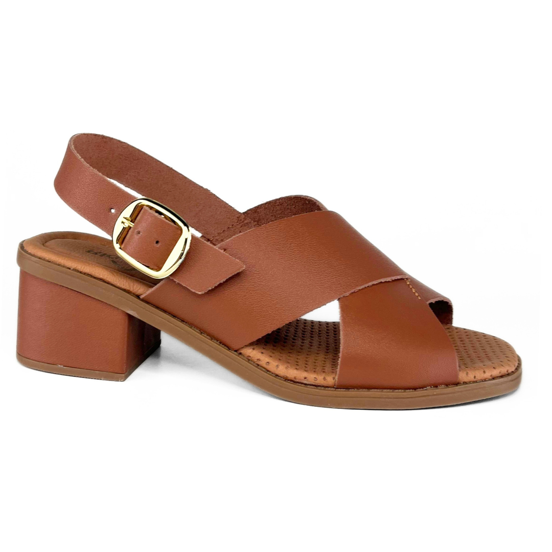 Sandália de Couro Rio de Luz- 8102