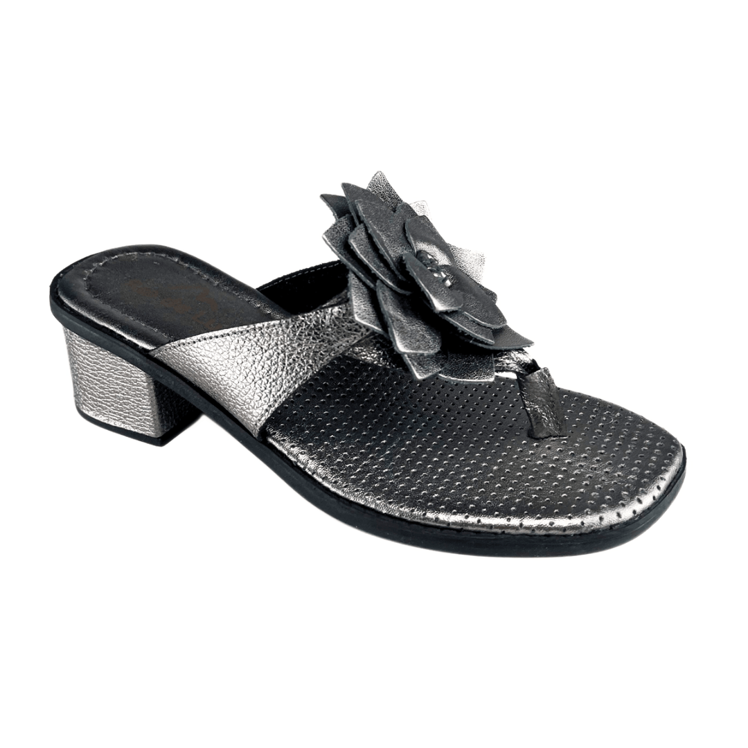 tamanco feminino rio de luz pewter